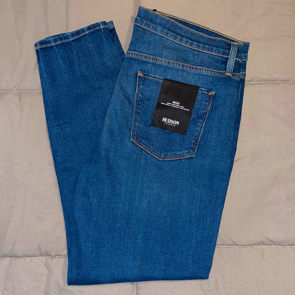 NWT Hudson Nico Mid-Rise Super Skinny Jeans Size 34
